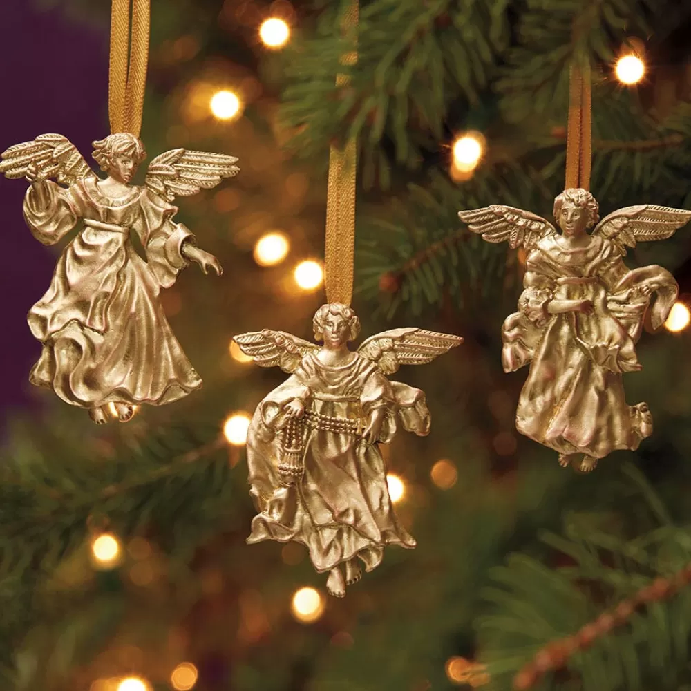 New 2023 Angel Tree Mini Ornament Trio Ornaments