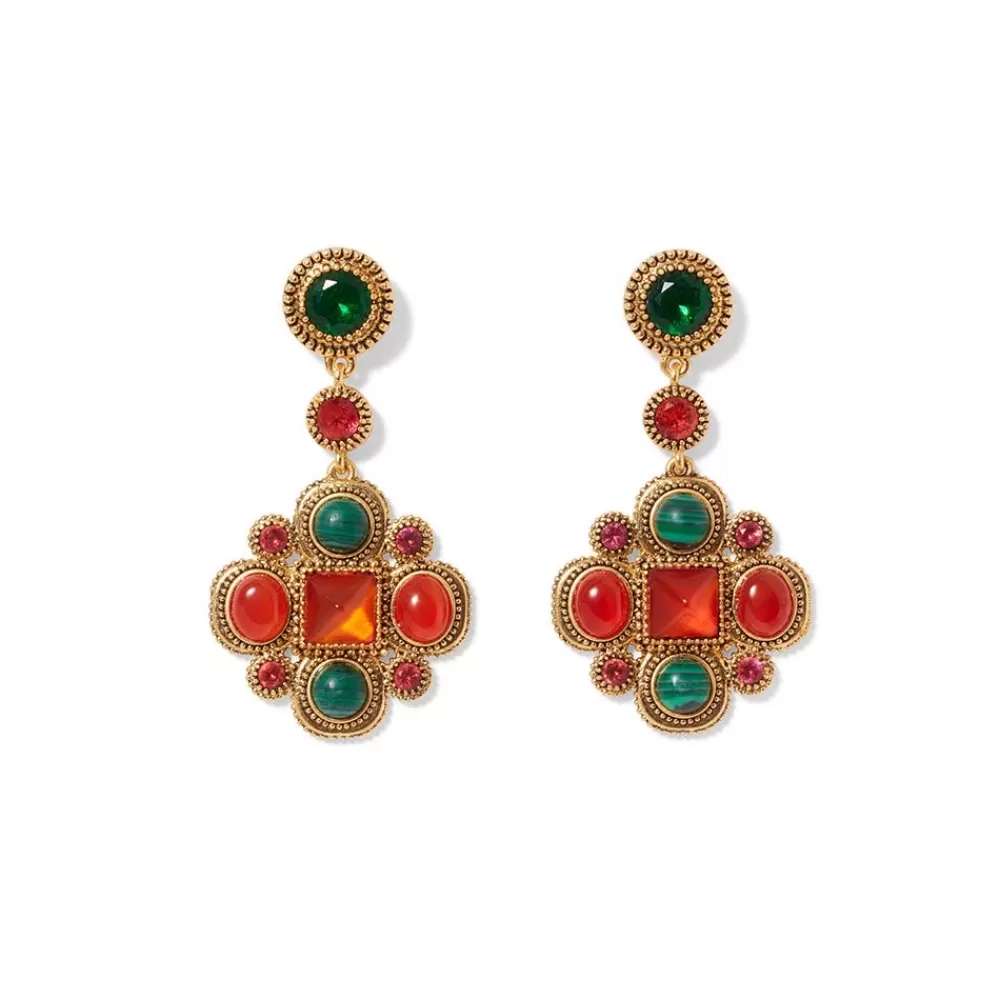 Flash Sale Algerian Cluster Drop Earrings Earrings