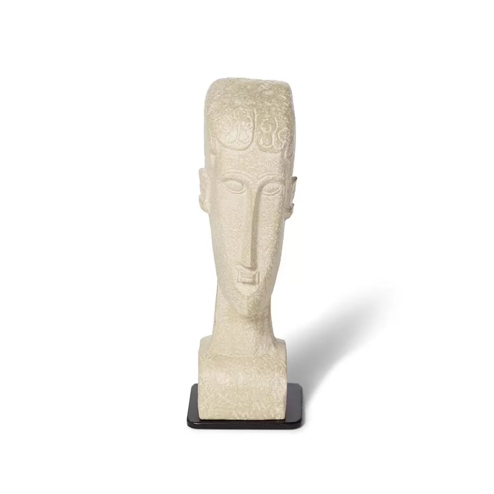 Flash Sale Amedeo Modigliani: Medium Stone Tete Sculpture Sculpture