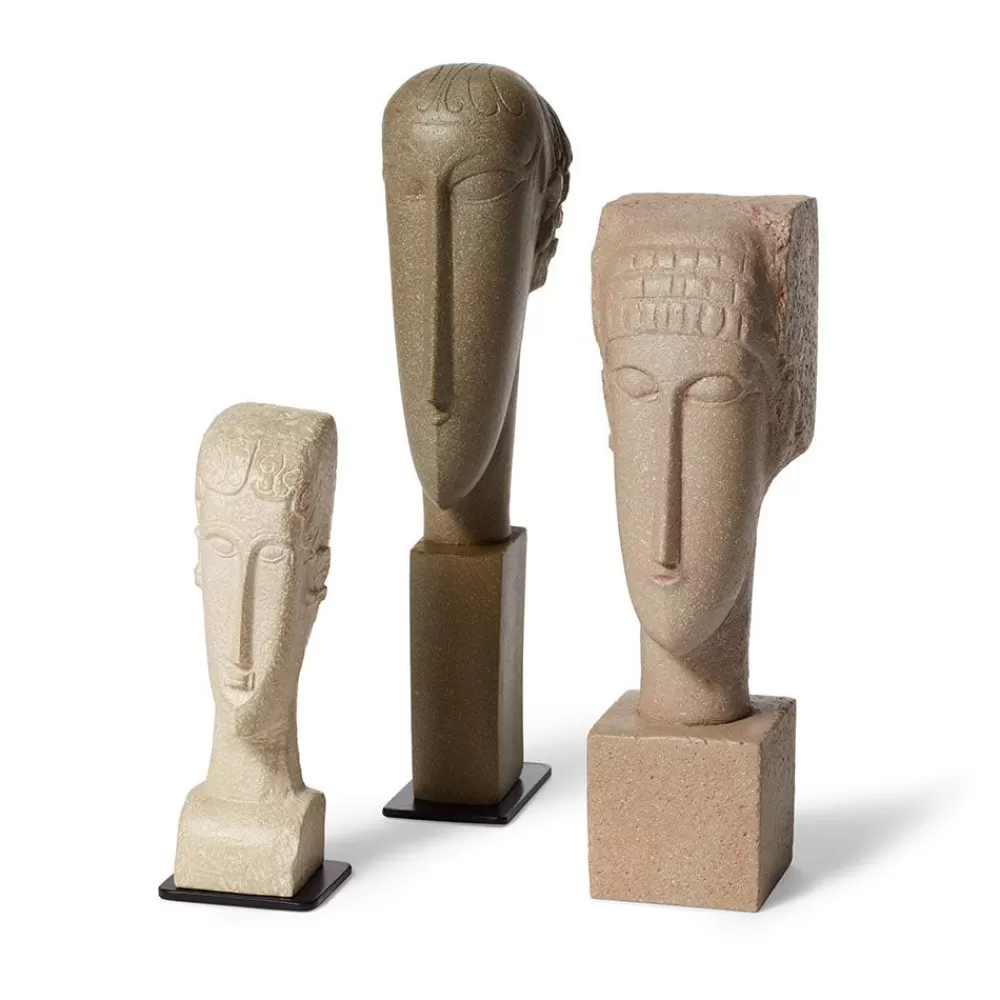 Cheap Amedeo Modigliani: Tete Sculpture Set Sculpture