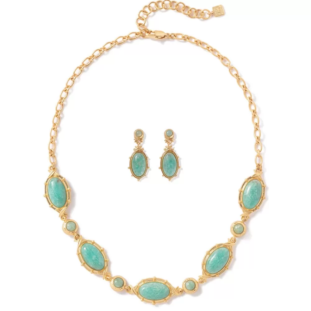 Best Sale American Gilded Age Statement Necklace And Earrings Set Jewelry Sets