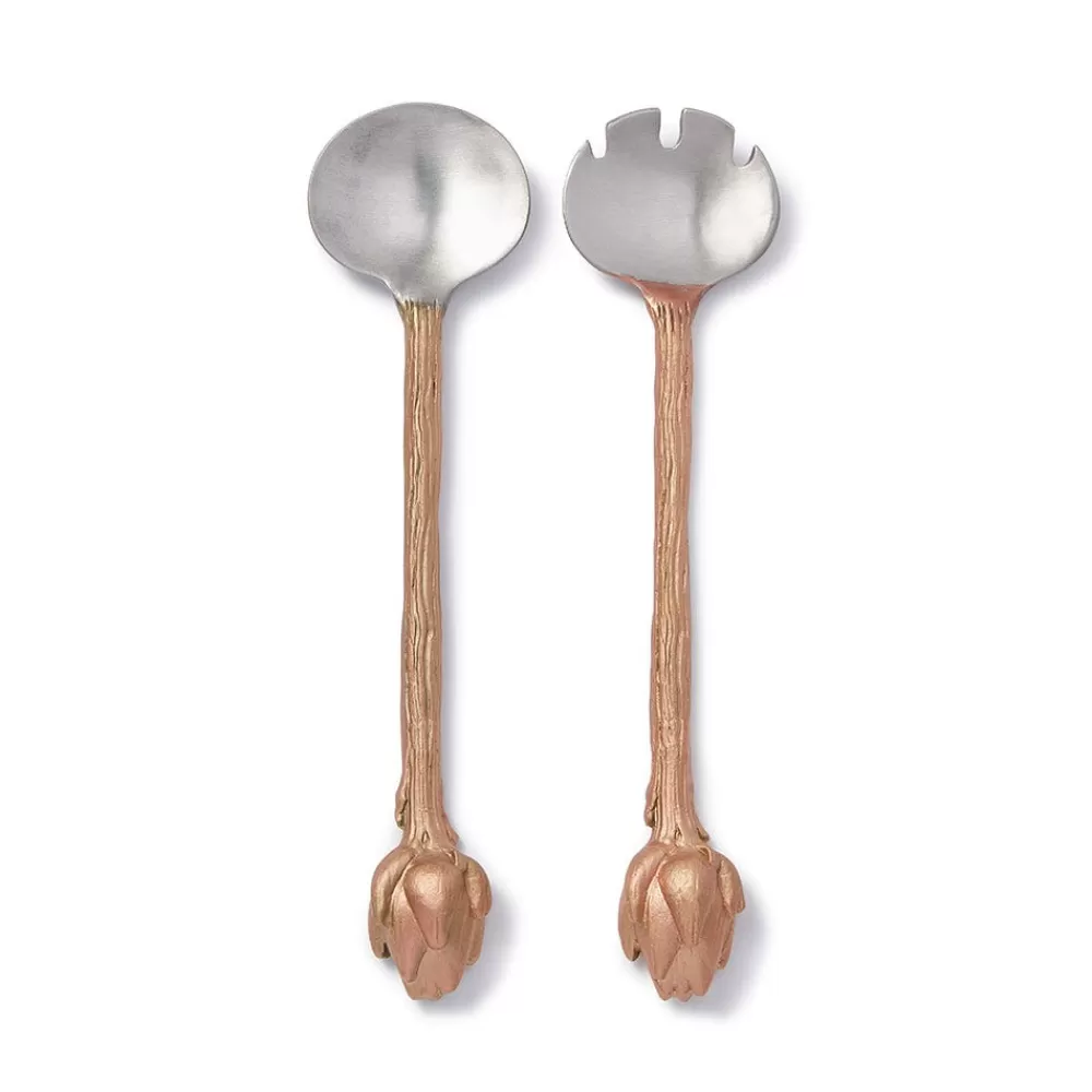 Hot Artichoke Salad Servers Tableware