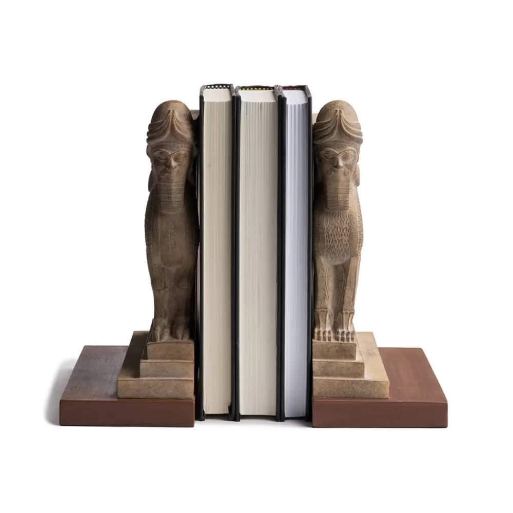 Fashion Assyrian Palace Guard Bookends Decorative Accents