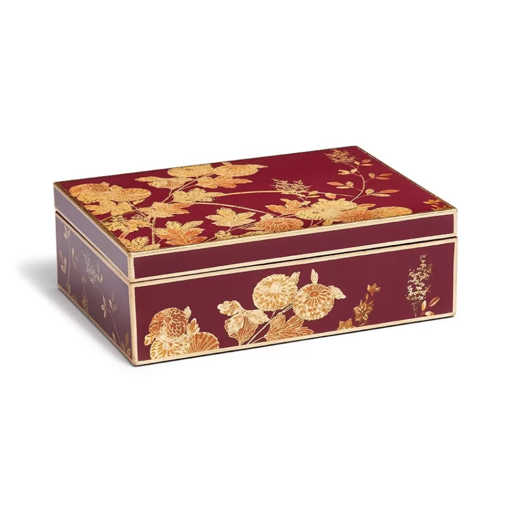 Sale Autumn Grasses Rectangular Box Decorative Accents