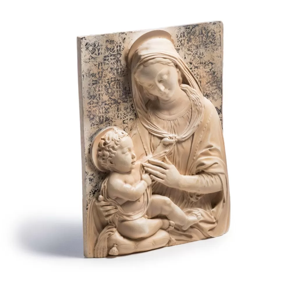 Hot Benedetto Da Maiano: Virgin And Child Plaque Decorative Accents