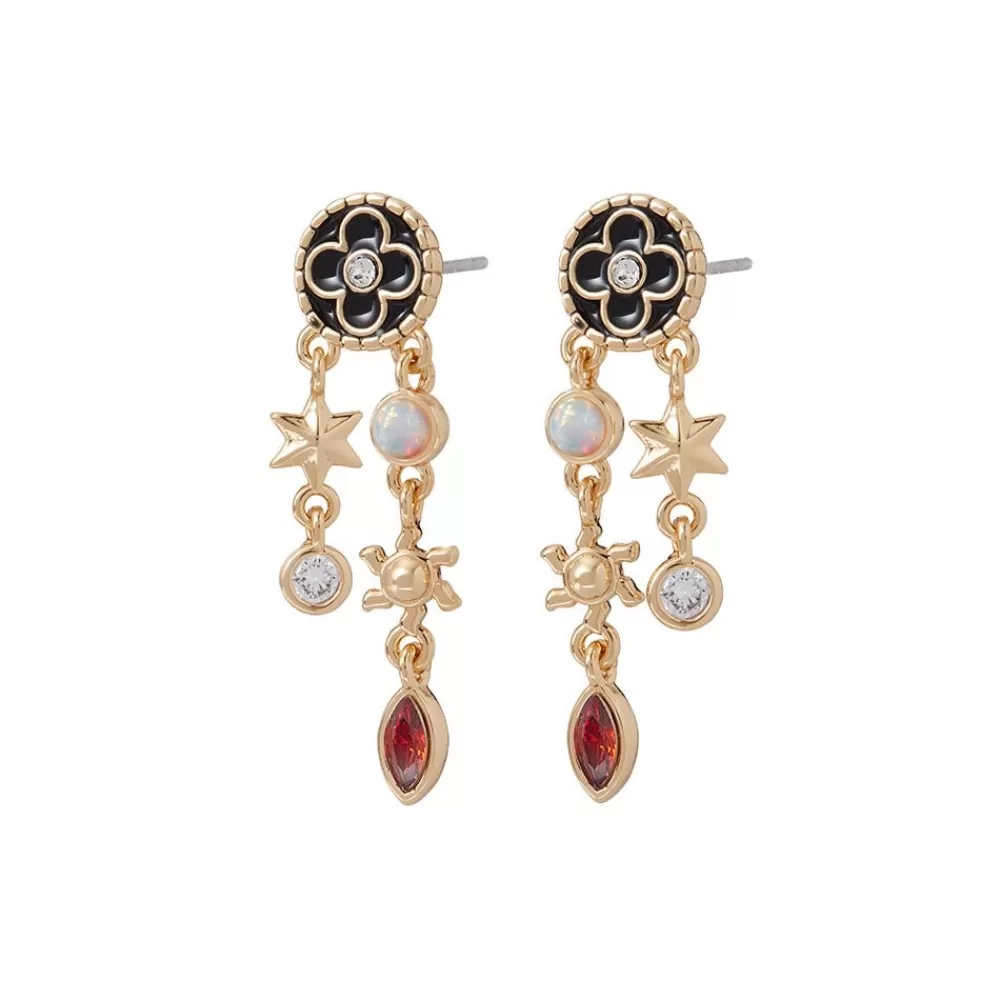 Store Celestial Symbols Chandelier Earrings Earrings