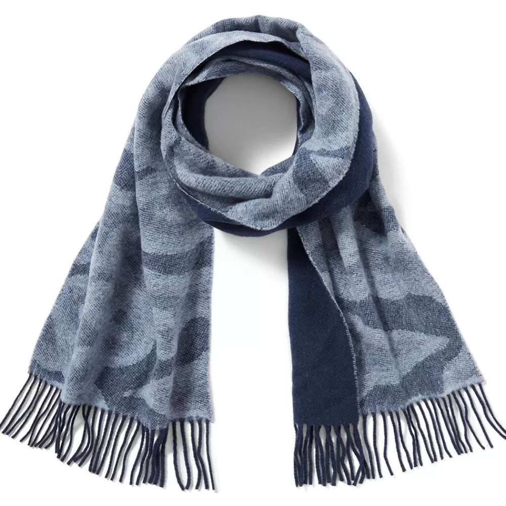 Discount Chinese Cloud Reversible Unisex Wool Scarf Scarves & Wraps