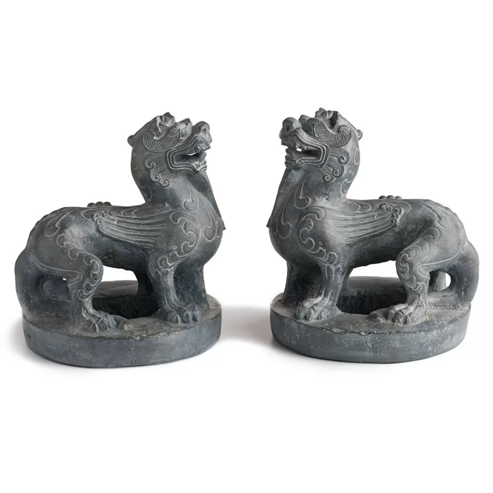 Flash Sale Chinese Guardian Figure Bookends Decorative Accents