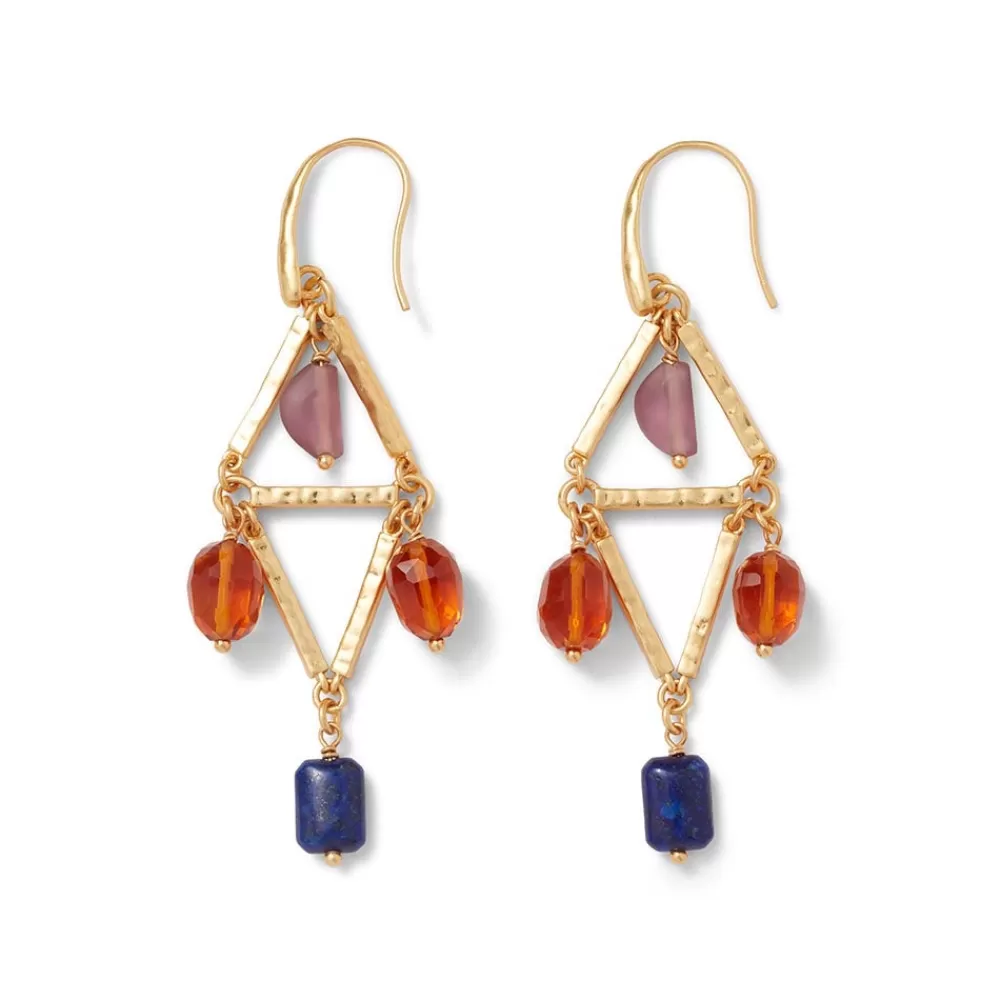 Online Cypriot Gems Chandelier Earrings Earrings