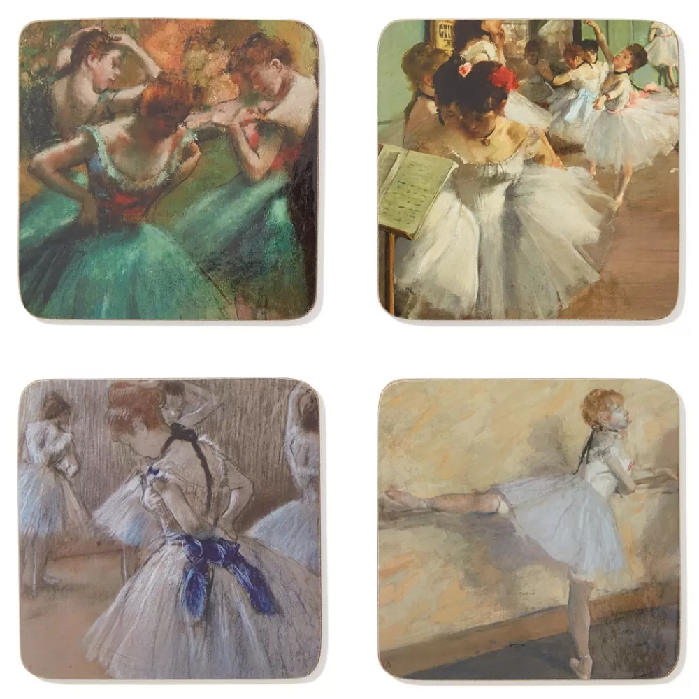 Store Degas Dancer Coasters Tableware