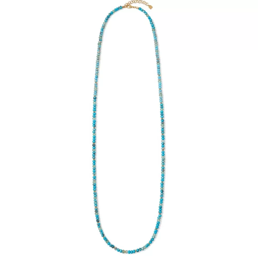 New Egyptian Hathor Turquoise Long Necklace Necklaces