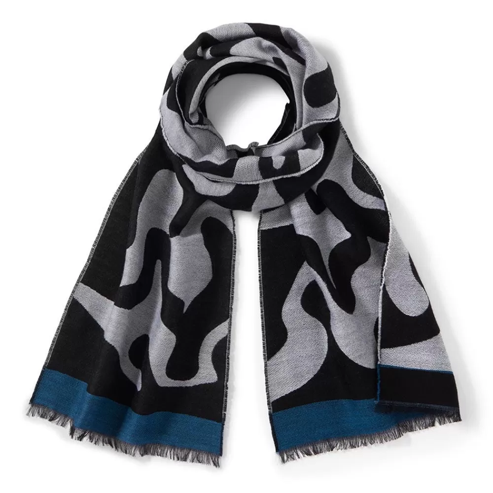 Cheap Egyptian Swirled Glass Unisex Oblong Jacquard Scarf Scarves & Wraps