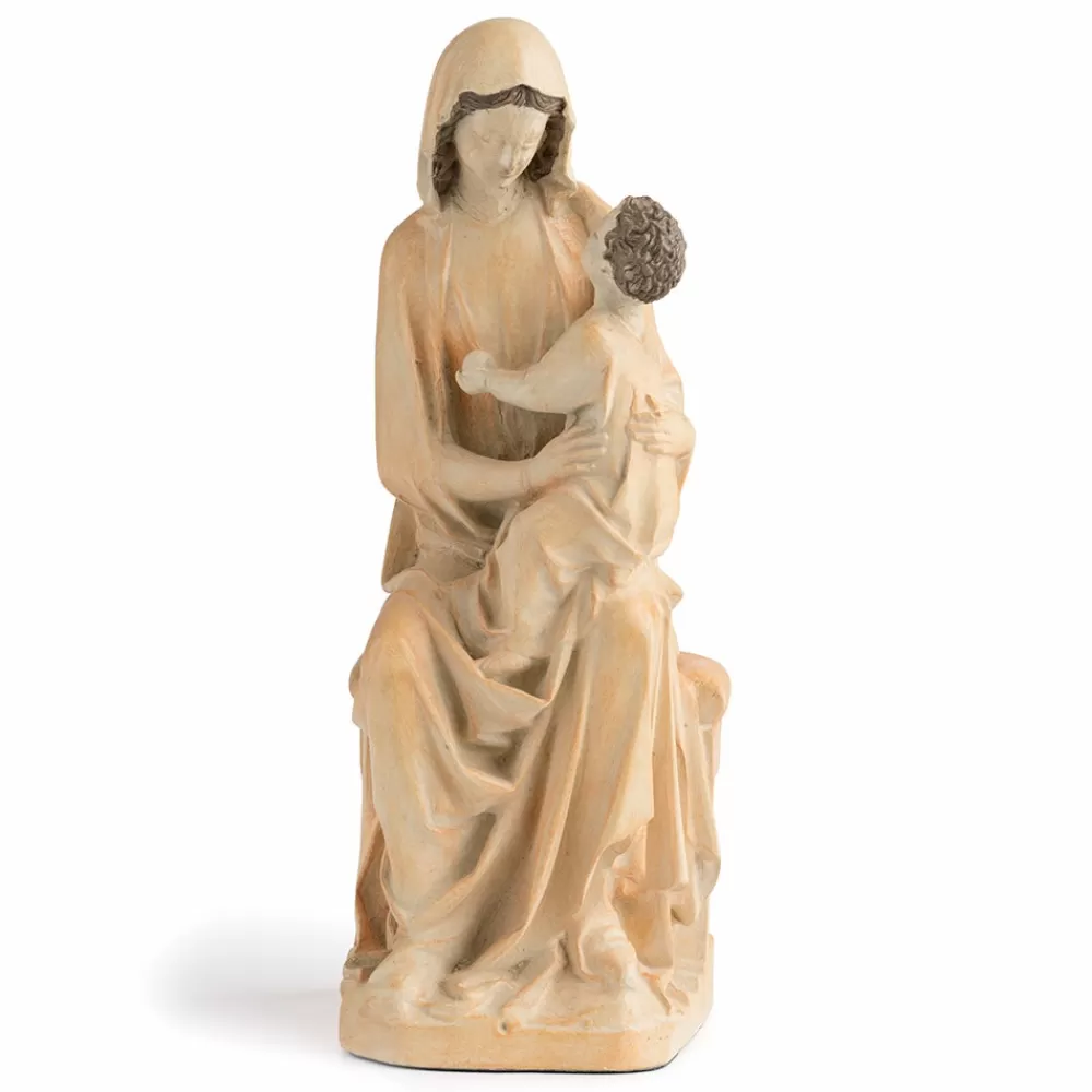 Shop Enthroned Virgin And Child Sculpture Sculpture