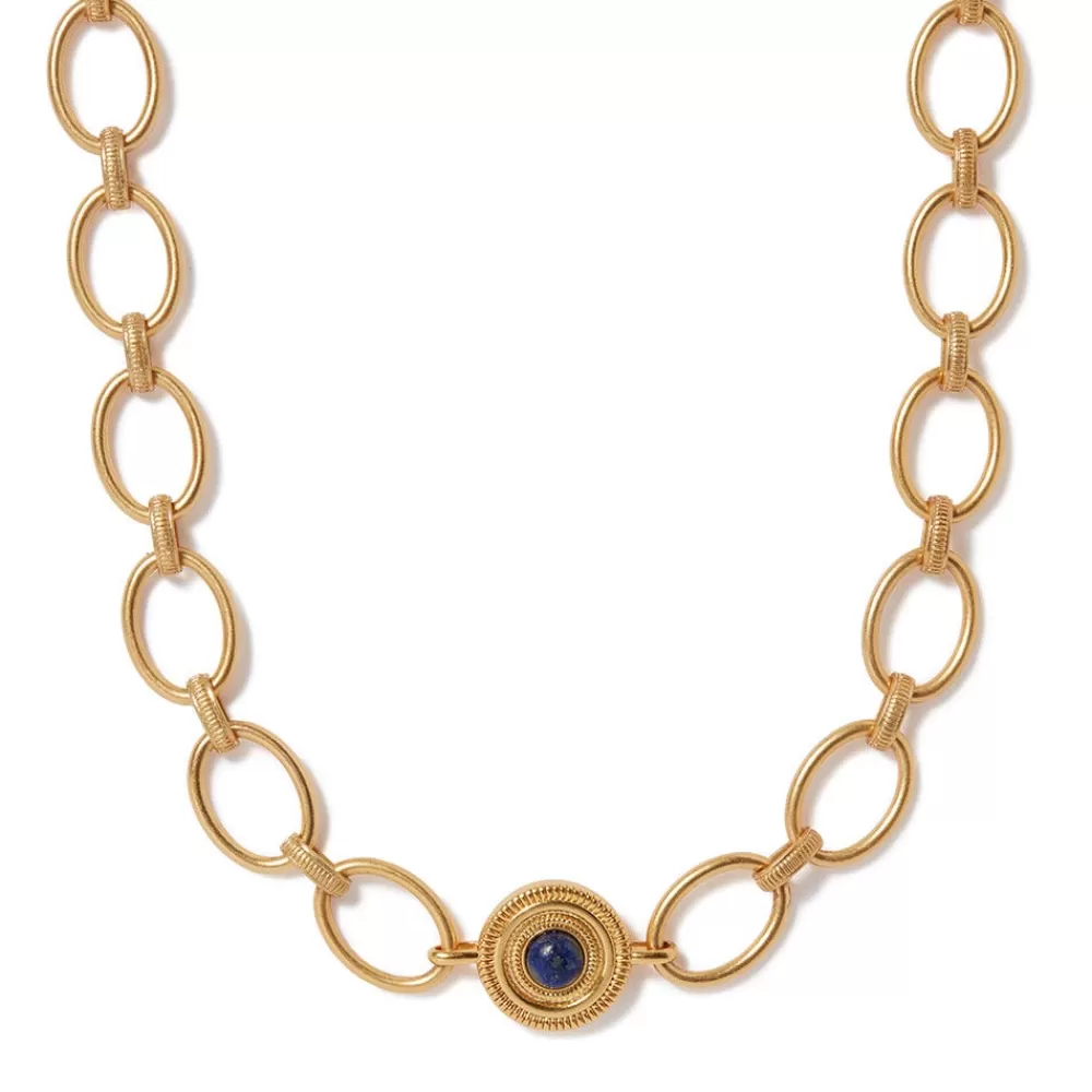 Cheap Etruscan Lapis Chain Necklace Necklaces