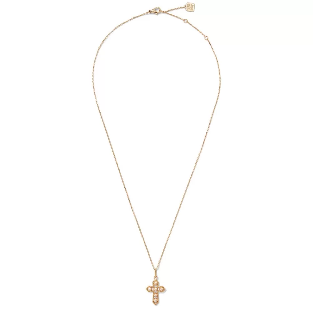 New Filipino Pearl Cross Pendant Necklace Necklaces