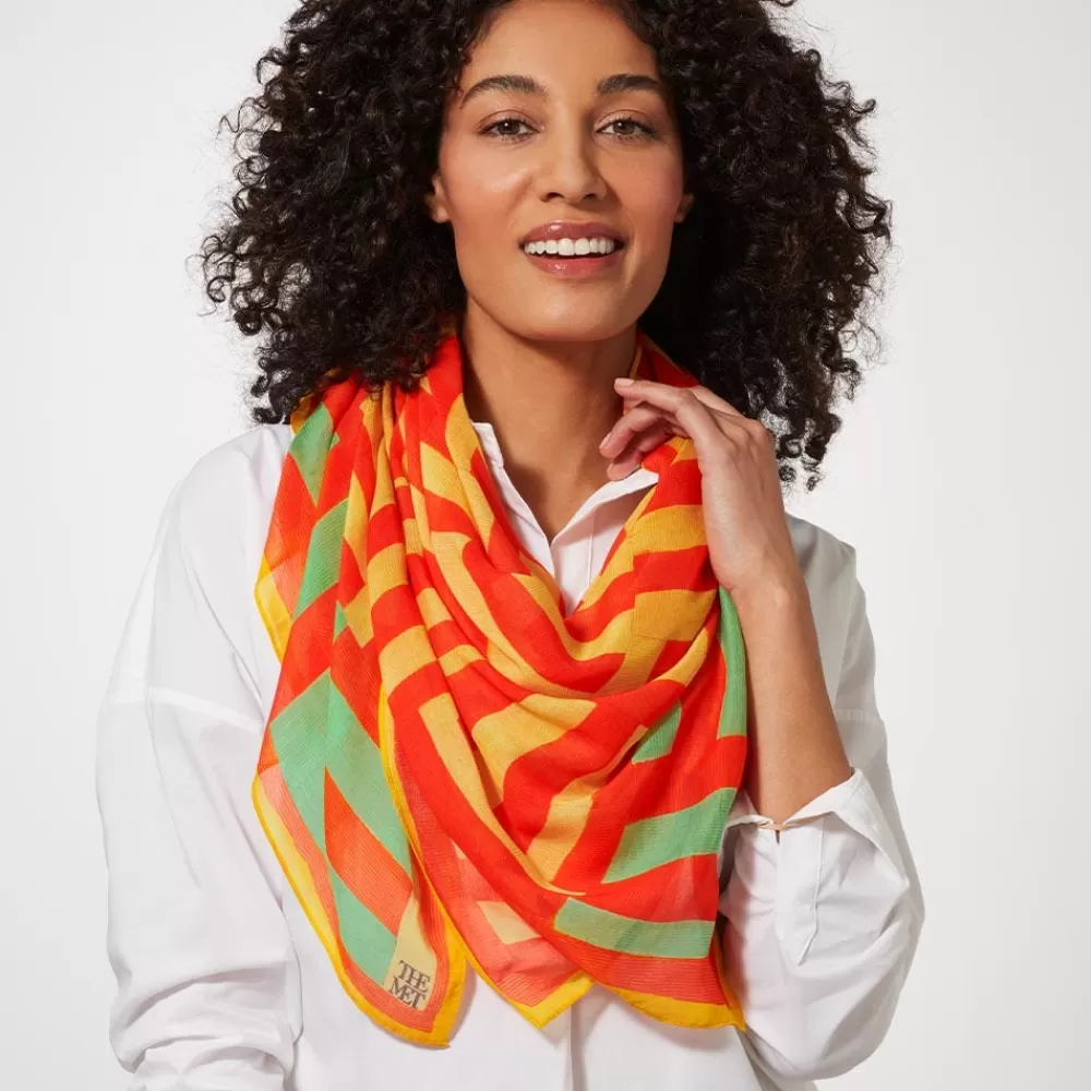 Discount Gee'S Bend Kennedy Basket-Weave Oversize Square Scarf Scarves & Wraps