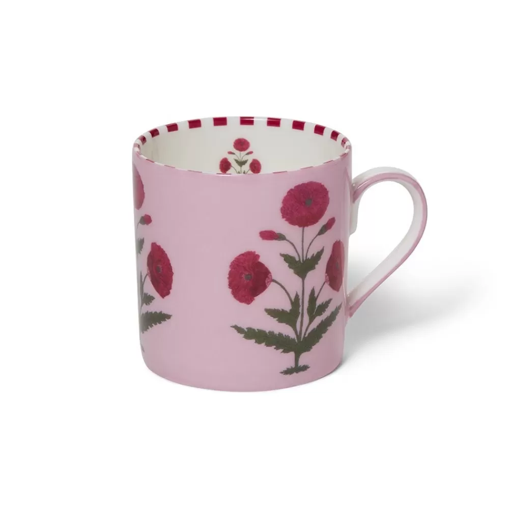 Flash Sale Good Earth Blooming Poppies Mug Tableware