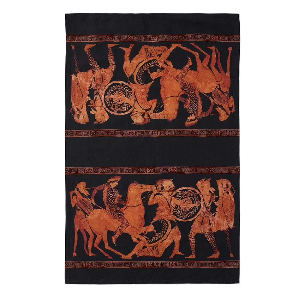 Store Greek Vase Tea Towel Decorative Accents