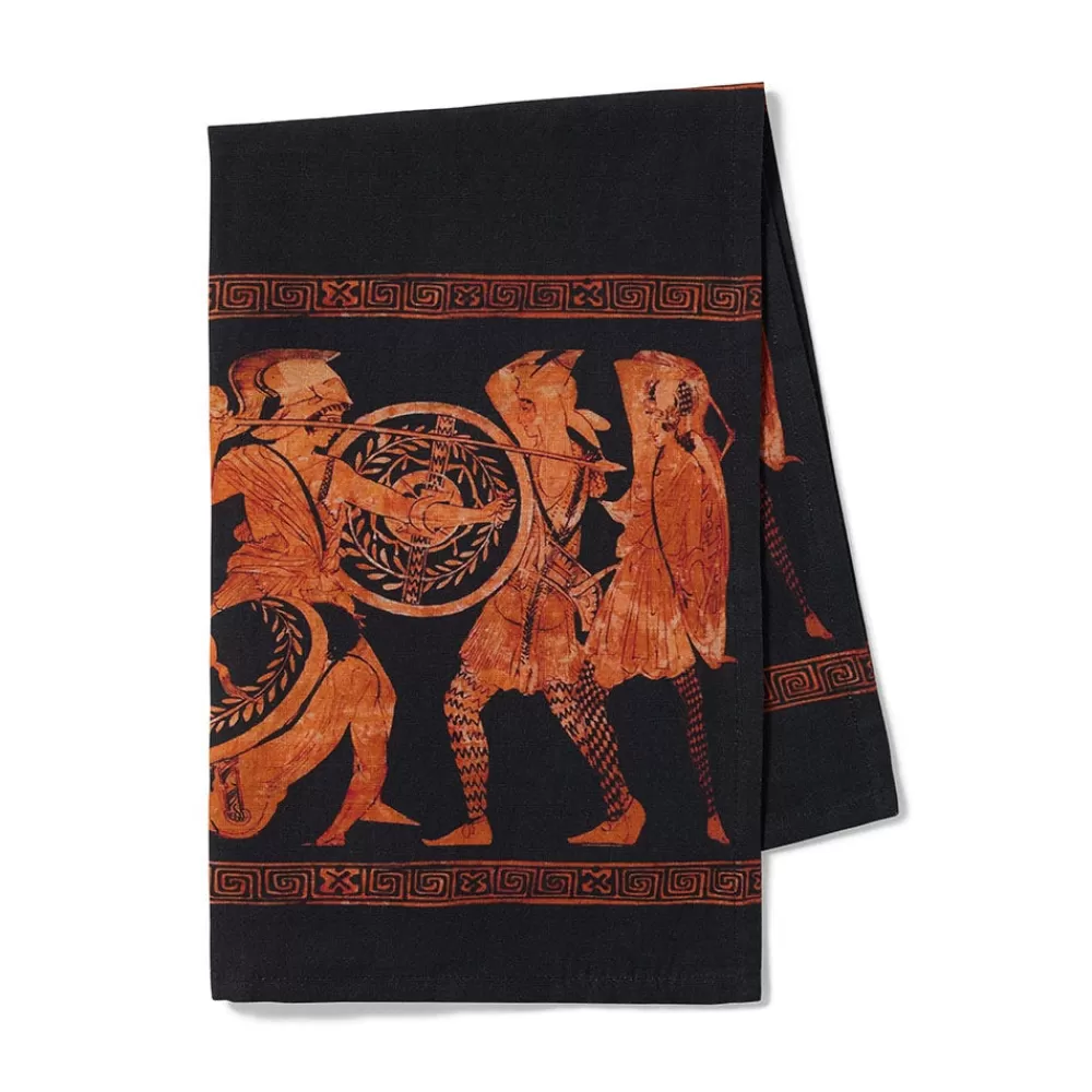 Store Greek Vase Tea Towel Decorative Accents