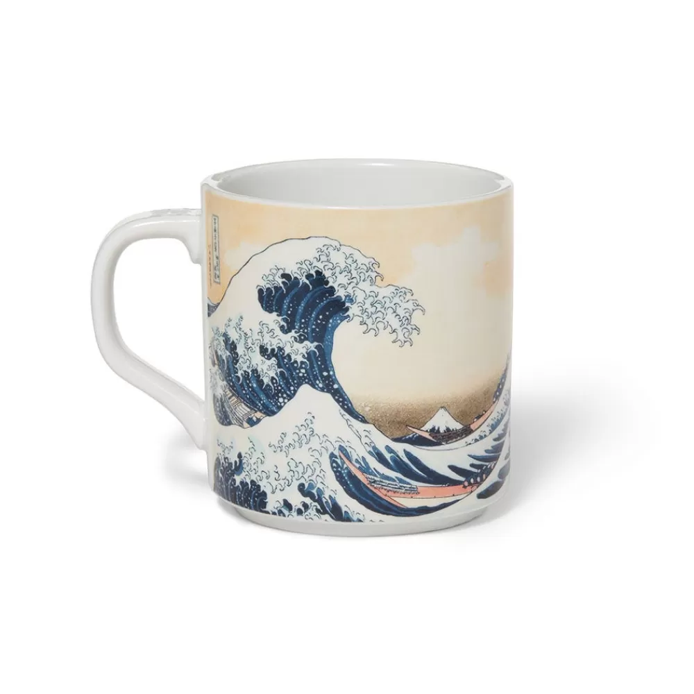 Shop Hokusai Great Wave Mug And Tea Towel Set Tableware