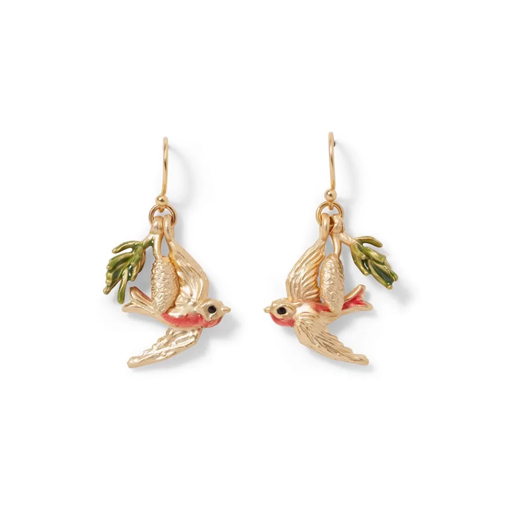 Shop Holiday Birds Earrings Earrings