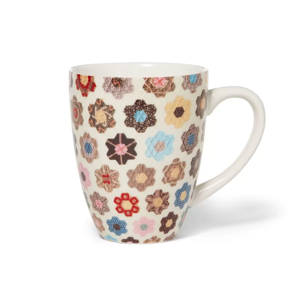 Clearance Honeycomb Quilt Covered Mug With Tea Infuser Tableware