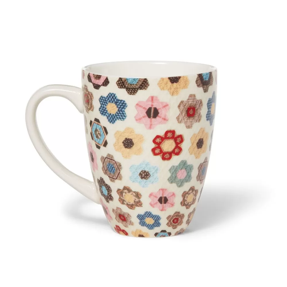 Clearance Honeycomb Quilt Covered Mug With Tea Infuser Tableware