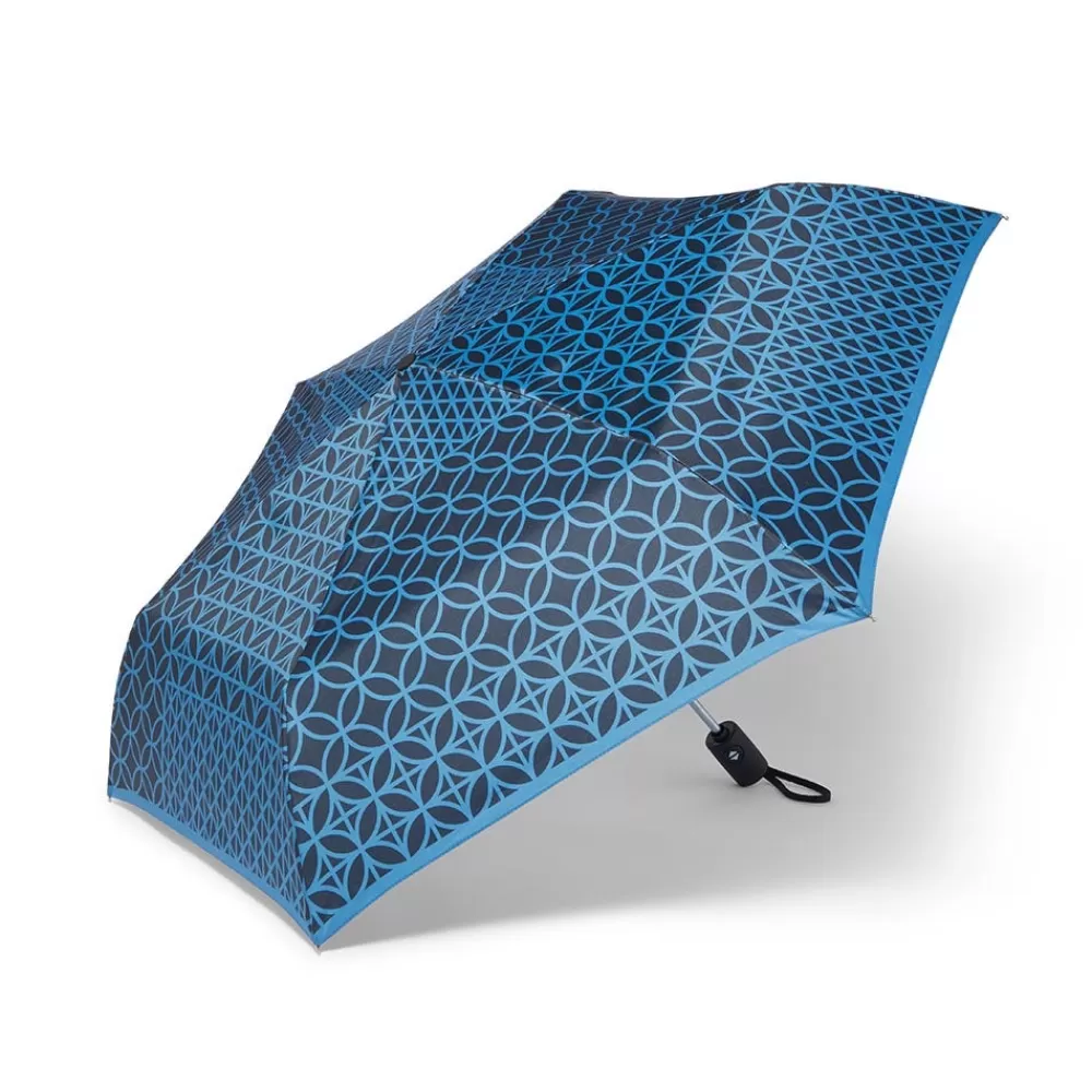 Online Interlaced Circles Folding Umbrella Small Accessories