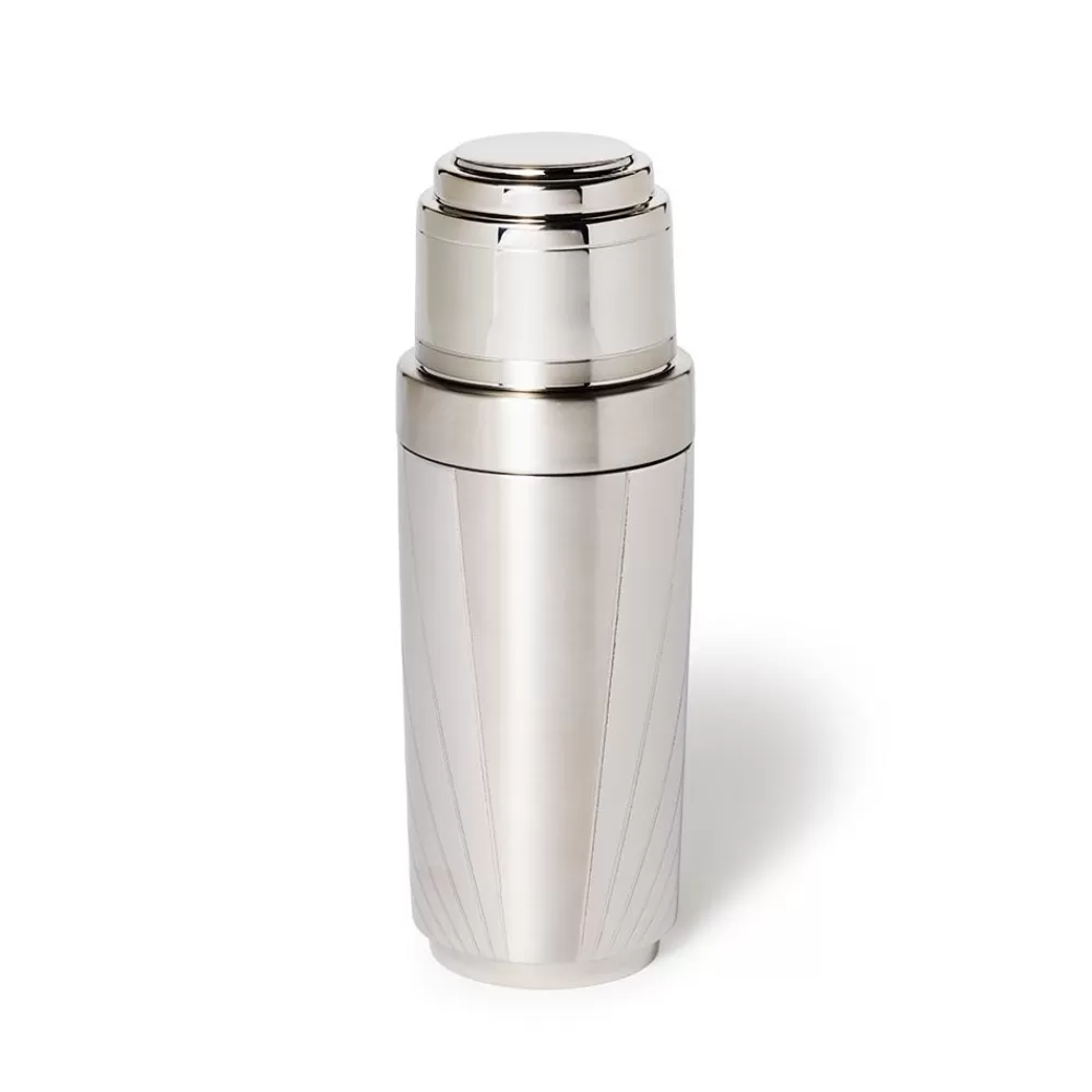 Store Italian Armor Etched Stainless Steel Cocktail Shaker Tableware