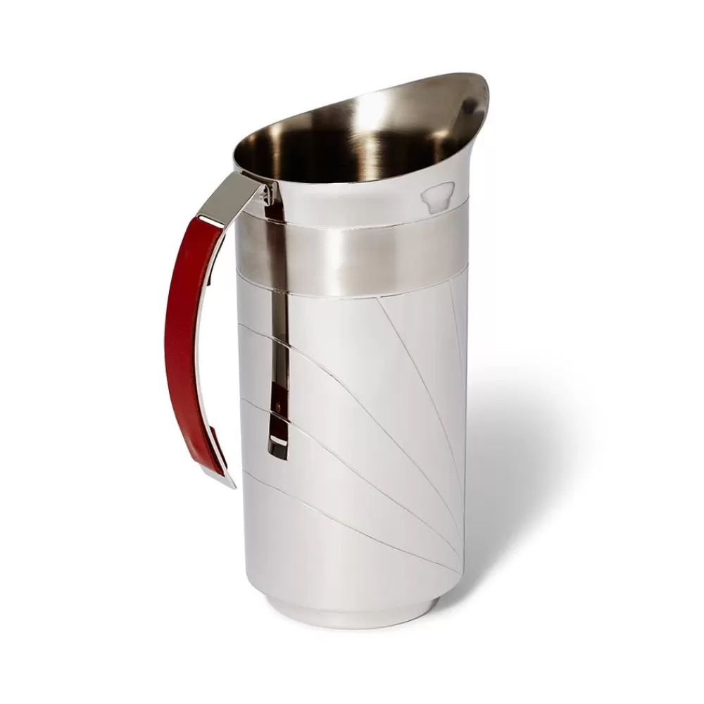 Shop Italian Armor Etched Stainless Steel Pitcher Tableware