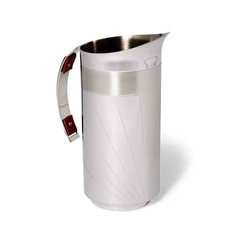 Shop Italian Armor Etched Stainless Steel Pitcher Tableware