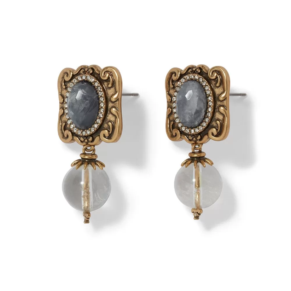 New Italian Baroque Drop Earrings Earrings