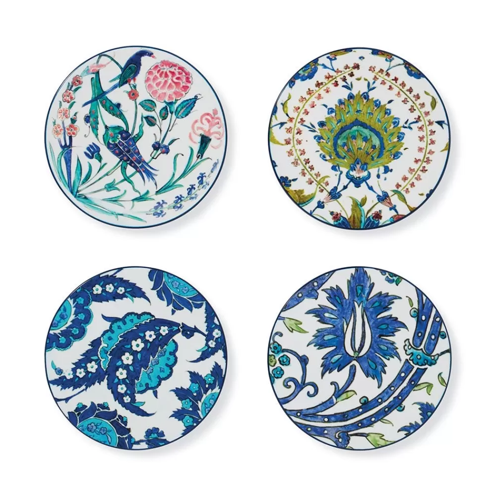 Cheap Iznik Garden Lacquer Coasters Tableware