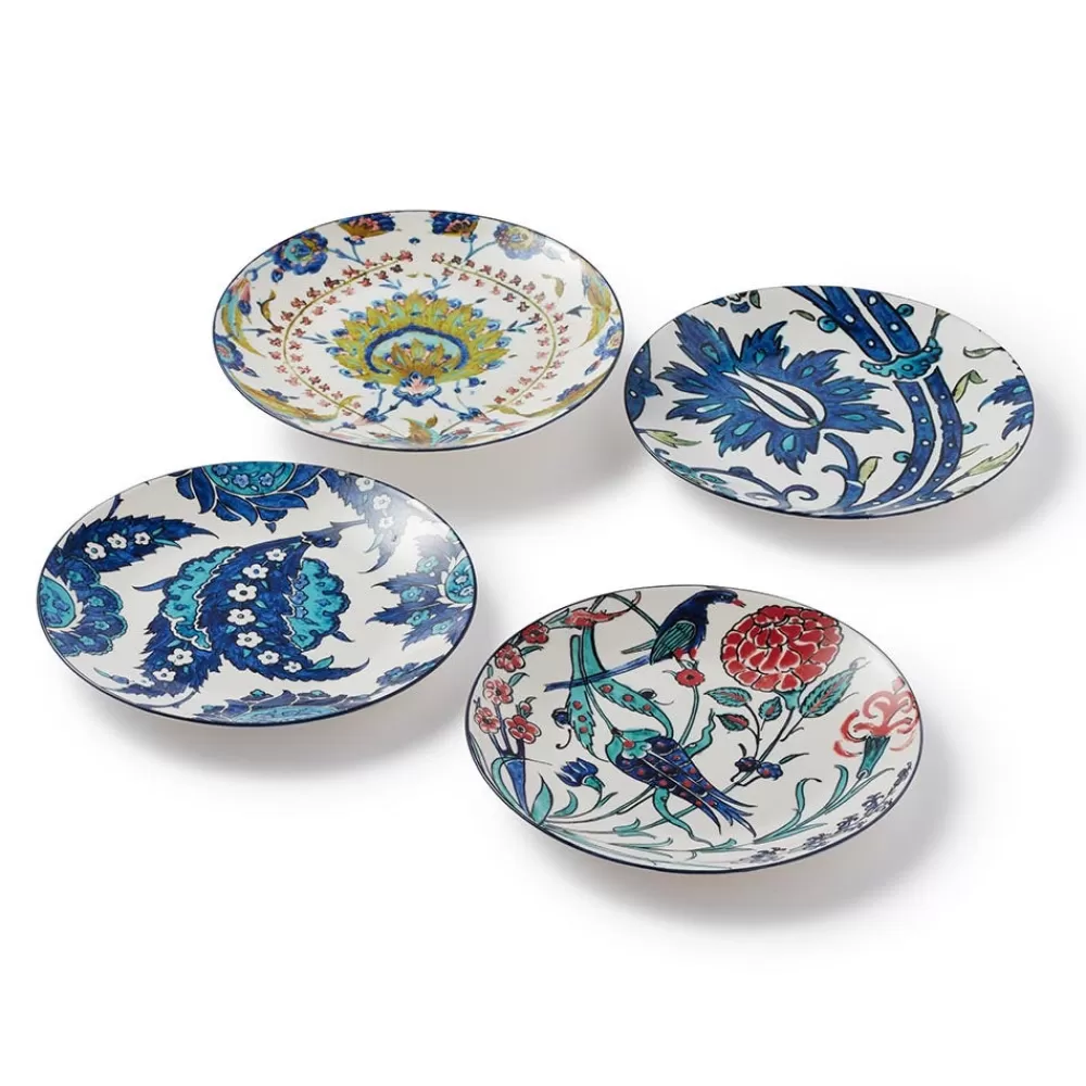 Shop Iznik Garden Side Plate Set Tableware