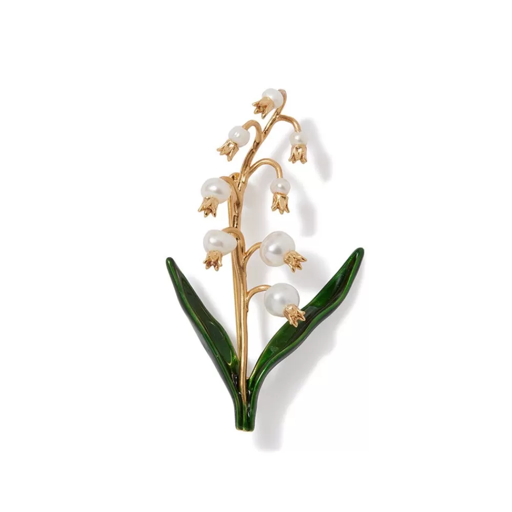 Store Lily-Of-The-Valley Brooch Pins & Brooches