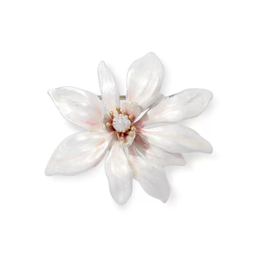 Cheap Magnolia Brooch Pins & Brooches