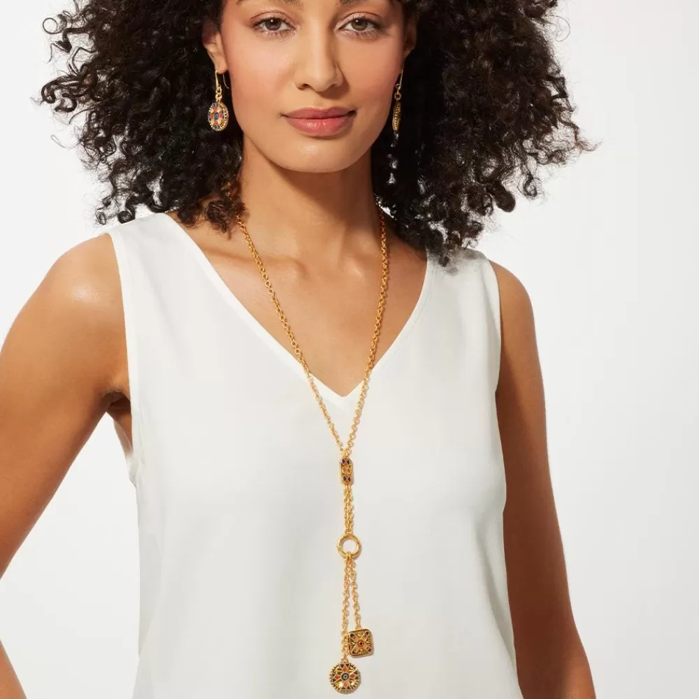 Cheap Medieval Byzantine T-Bar Lariat Necklace Necklaces