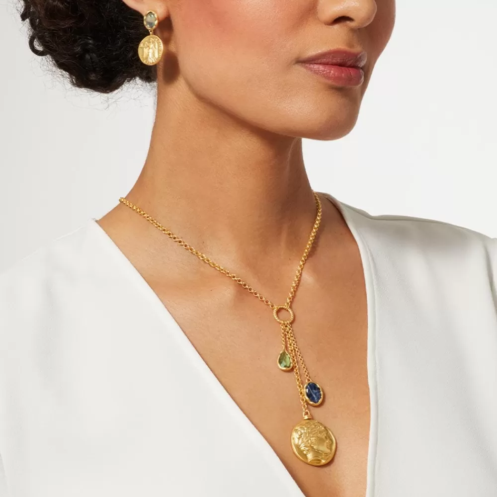 Online Mediterranean Coin Y-Necklace Necklaces