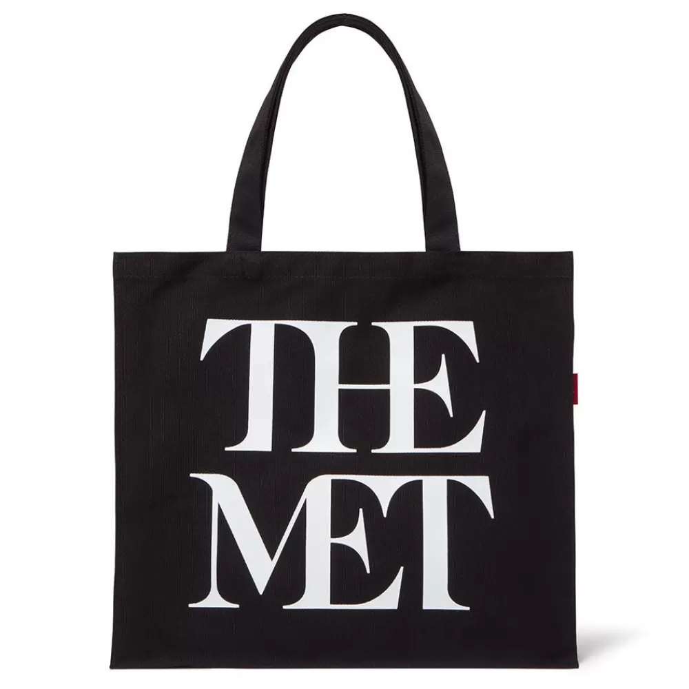 Outlet Met Logo Canvas Tote Bags