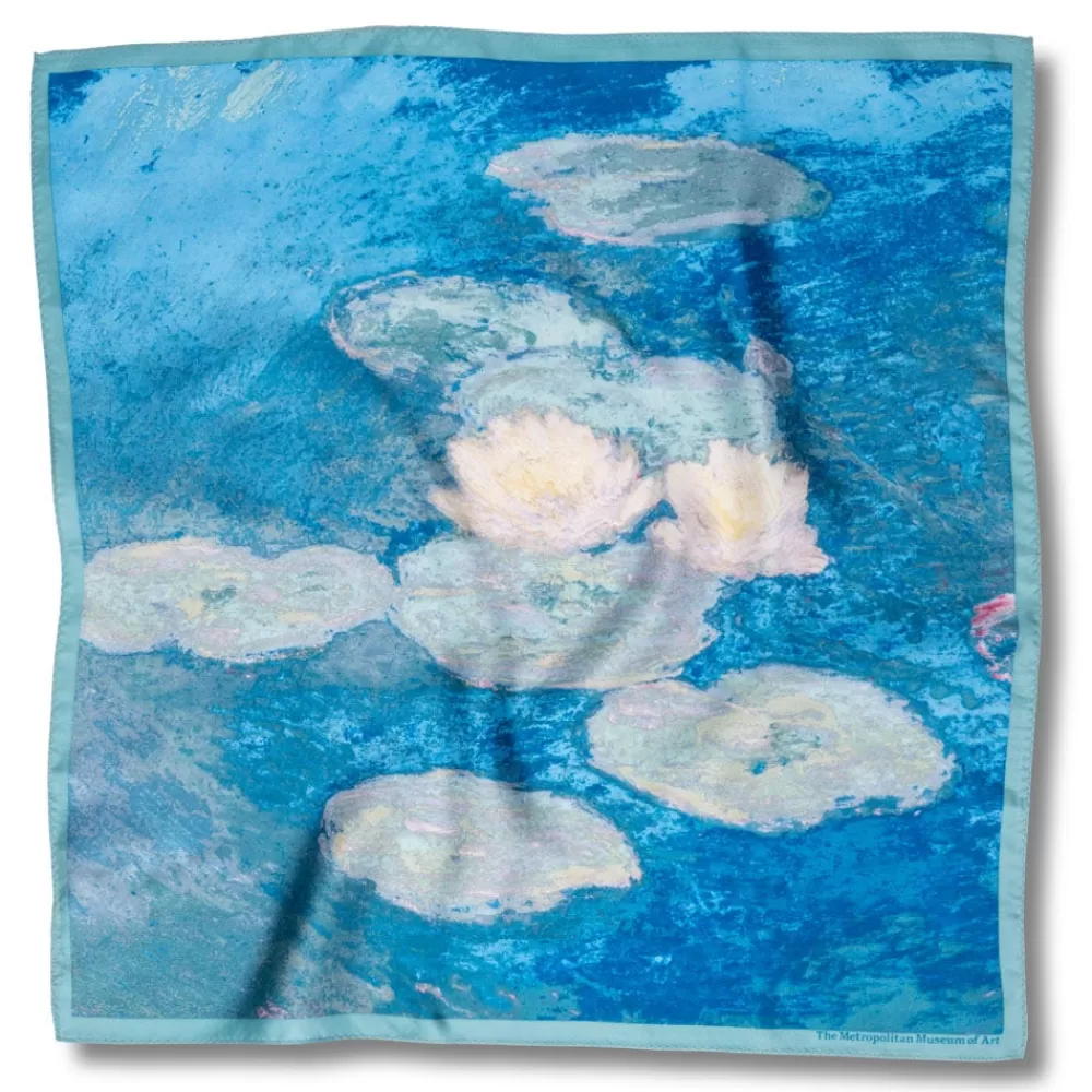 Outlet Monet Water Lilies Neckerchief Scarves & Wraps