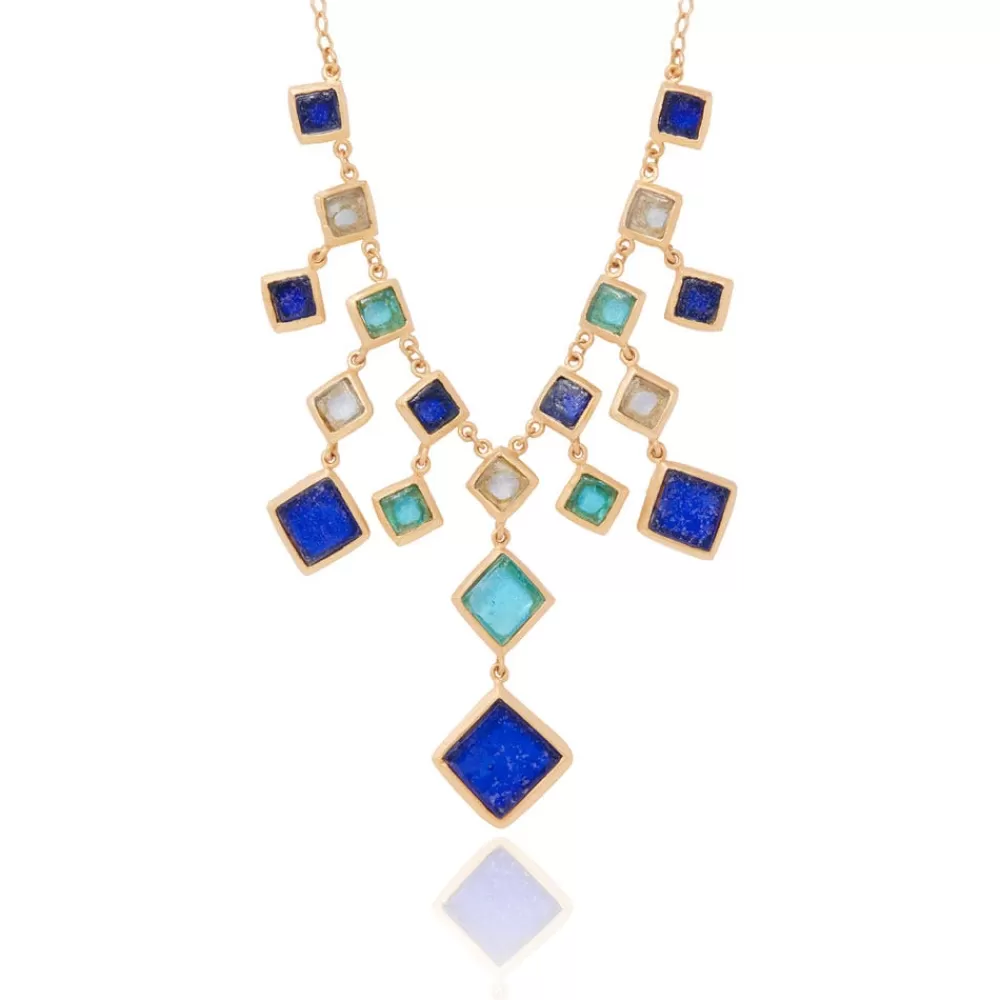 Best Mosaic Column Bib Necklace Necklaces