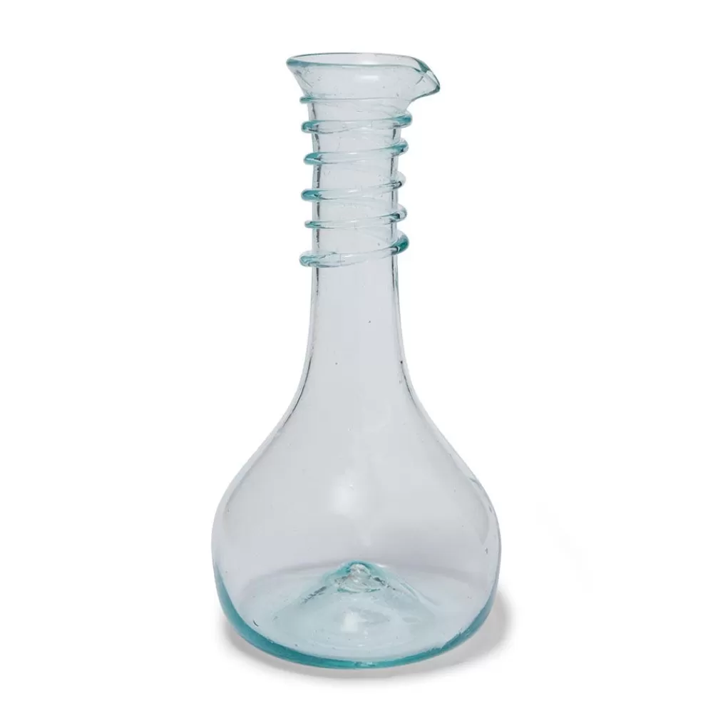 Hot Orient 499 Spiral Neck Blown Glass Decanter Tableware