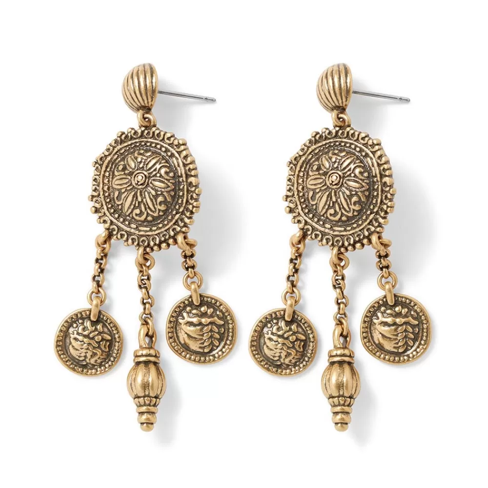 Discount Ottoman Coin Chandelier Earrings Earrings