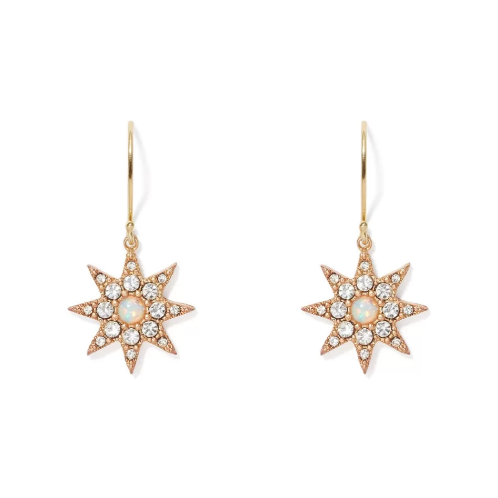 Sale Ottoman Star Gilded Drop Earrings Earrings