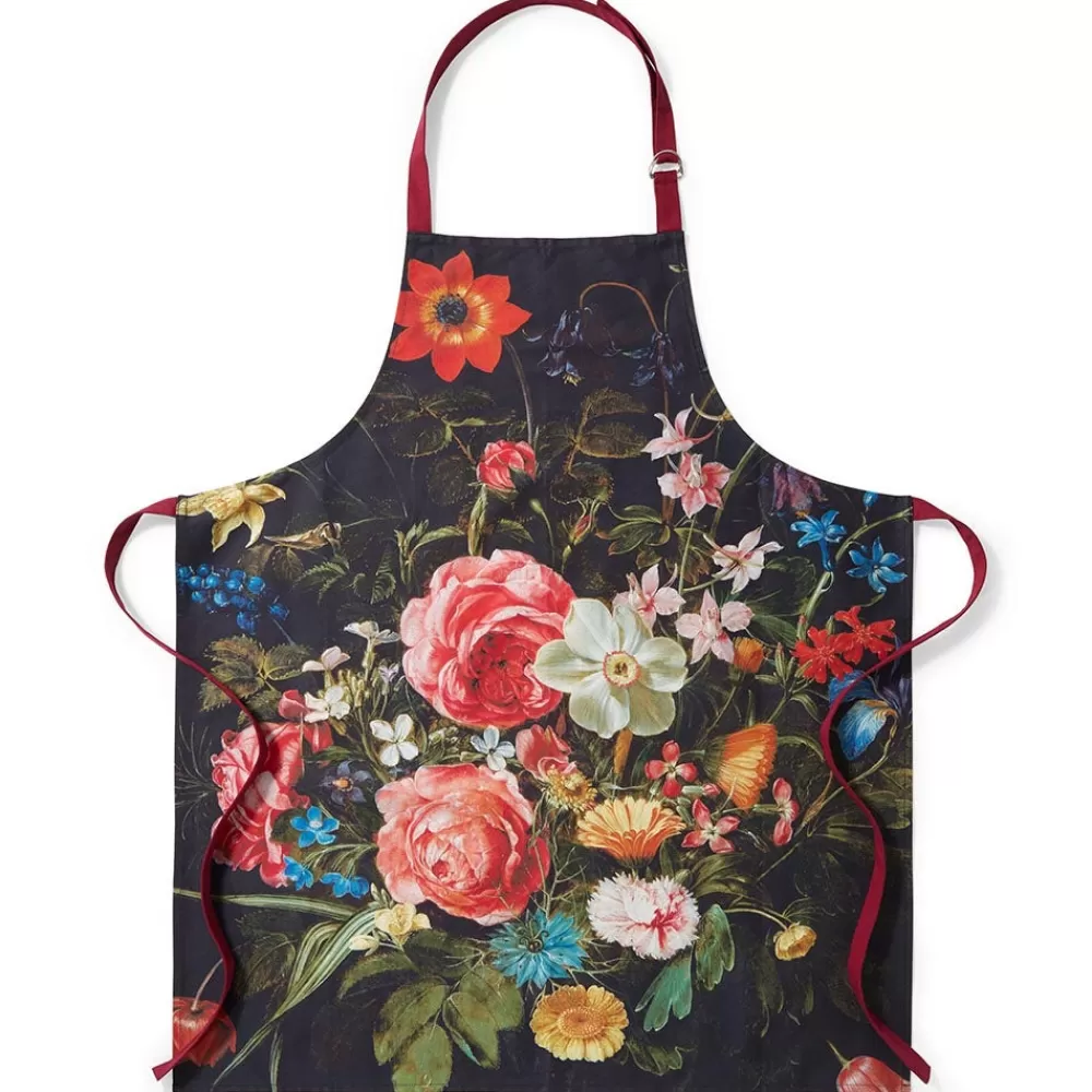 Flash Sale Peeters Bouquet Of Flowers Apron Tableware