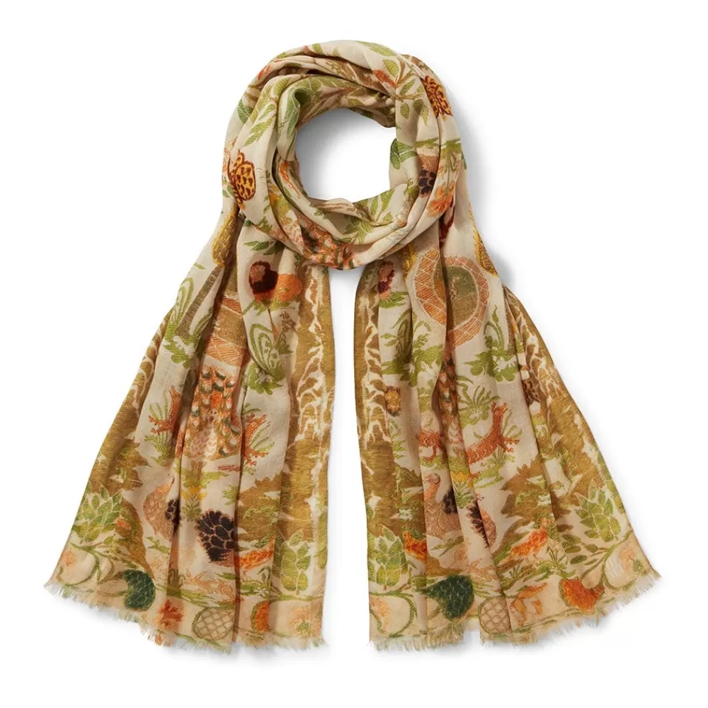 Clearance Portuguese Garden Oblong Scarf Scarves & Wraps