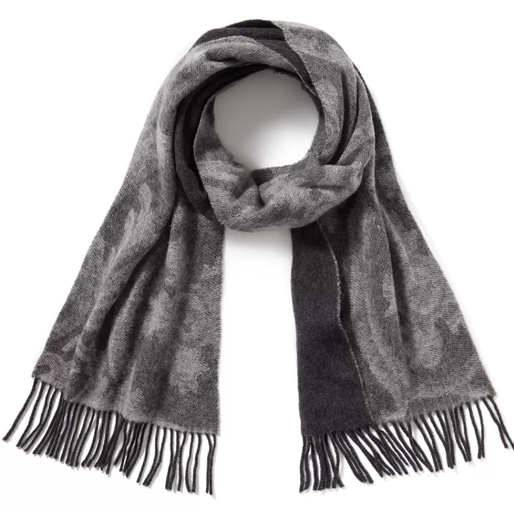 Online Roman Acanthus Scrolls Reversible Unisex Wool Scarf Scarves & Wraps