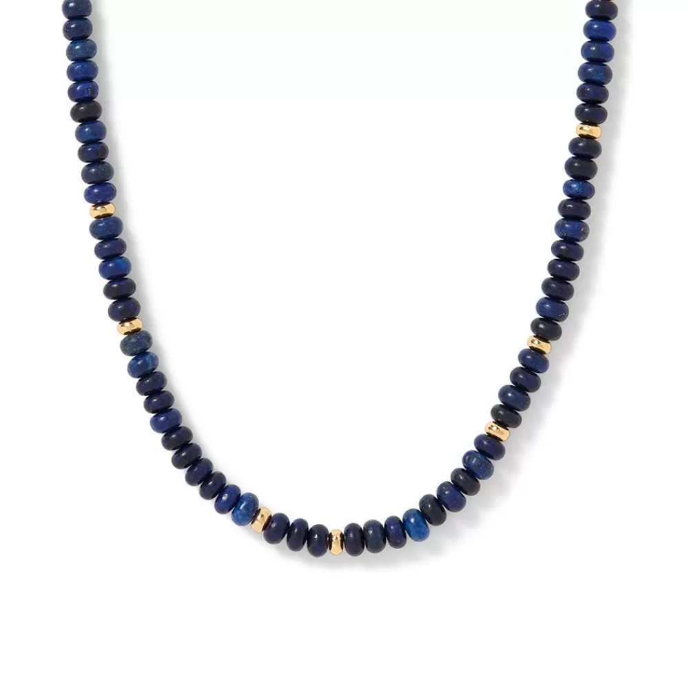 Cheap Royal Egyptian Beaded Lapis Necklace Necklaces