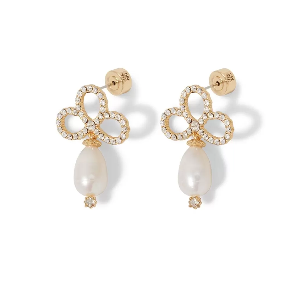 New Royal Tudor Pearl Drop Earrings Earrings