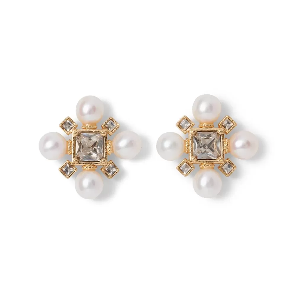 Discount Royal Tudor Statement Stud Earrings Earrings